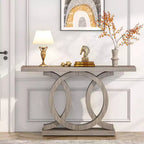 LITTLE TREE Tavolo Consolle da Fattoria da 55" Grigio