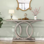 LITTLE TREE Tavolo Consolle da Fattoria da 55" Grigio