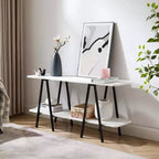 Manhattan Comfort Credenza Moderna Celine da 47,24", Colore Bianco