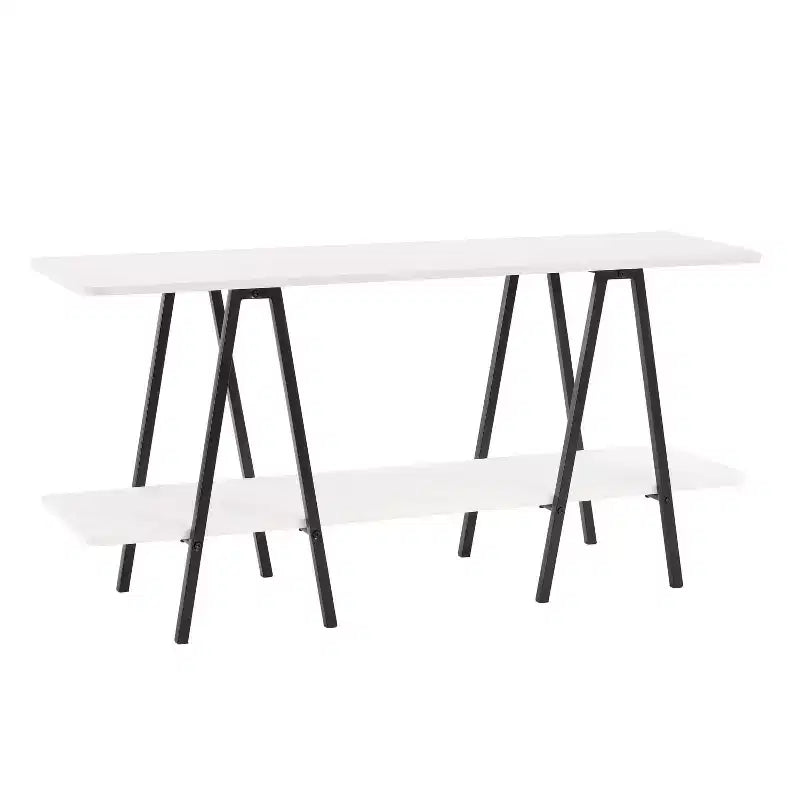 Manhattan Comfort Credenza Moderna Celine da 47,24", Colore Bianco