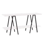 Manhattan Comfort Credenza Moderna Celine da 47,24", Colore Bianco