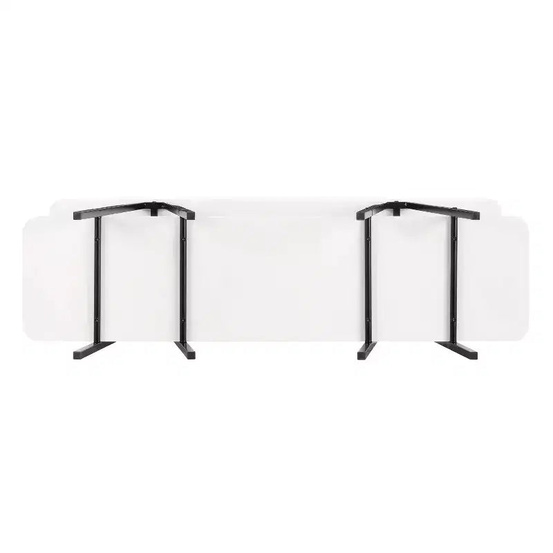 Manhattan Comfort Credenza Moderna Celine da 47,24", Colore Bianco