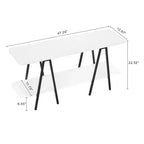 Manhattan Comfort Credenza Moderna Celine da 47,24", Colore Bianco