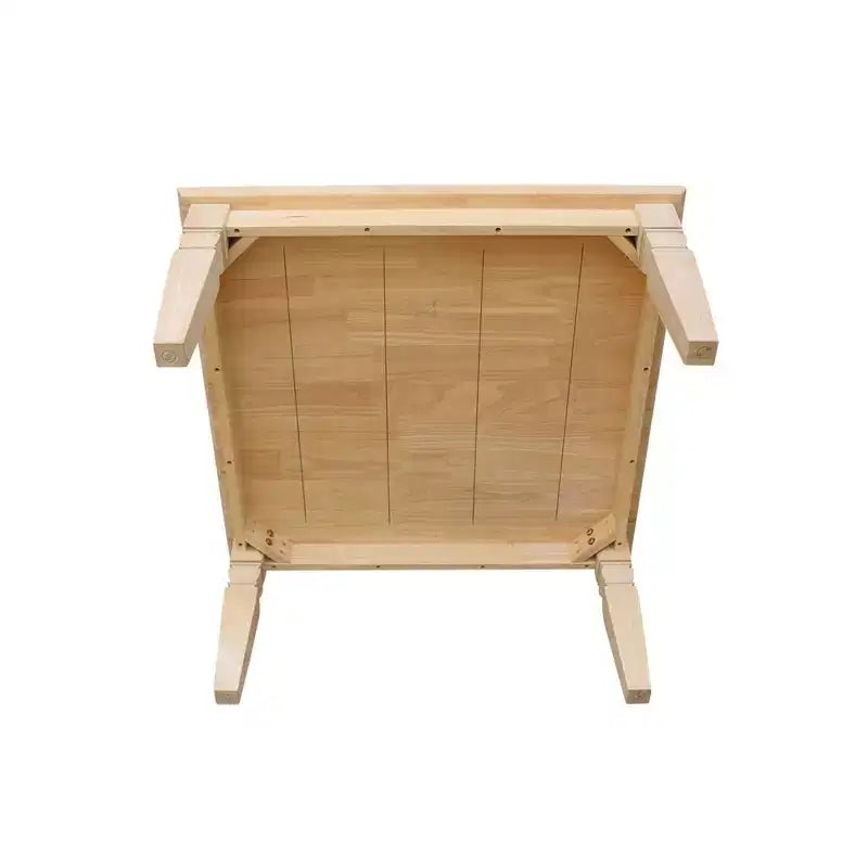 Tavolino da Caffè Java Square Legno/Marrone Chiaro - International Concepts: Legno Duro Grezzo, Stile Rustico, Alto 46 cm