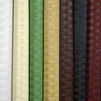 Divisorio in Fibra Intrecciata Alto 183 cm - Moka Scuro (3 Pannelli)