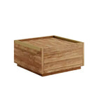 Manhattan Gate Coffee Table with Storage Sindoori Mango - Sauder: Modern Style, 2 Drawers, Lightweight Construction