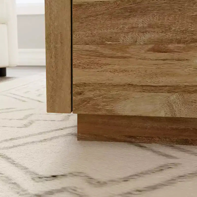 Tavolino da Caffè Manhattan Gate con Contenitore Sindoori Mango - Sauder: Stile Moderno, 2 Cassetti, Costruzione Leggera