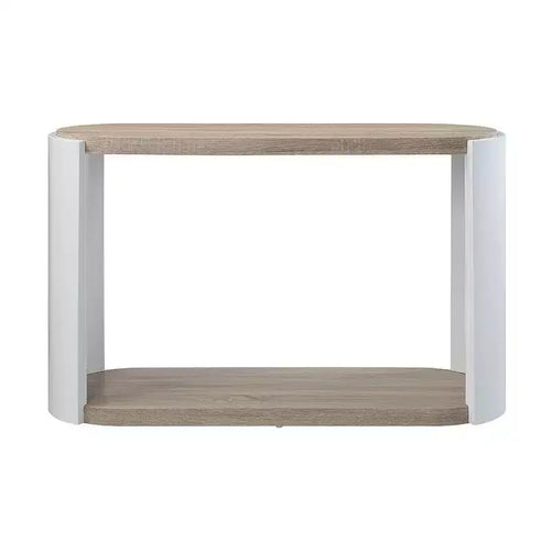 Mobile Consolle Acme Furniture Zoma Finitura Bianco/Rovere