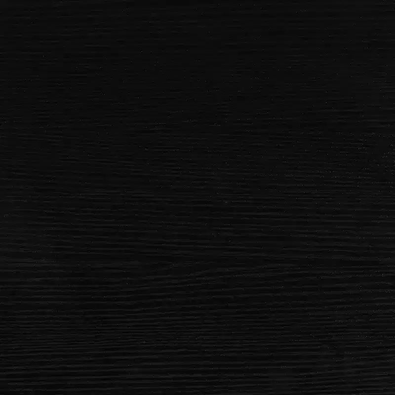 Tavolino da caffè in legno bicolore Haben Quercia Marrone/Nero - Baxton Studio: Design quadrato industriale, ripiano aperto, cassetto, soggiorno