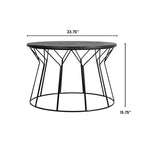 Tavolino da Caffè Fleur Noir Black - Adore Decor
