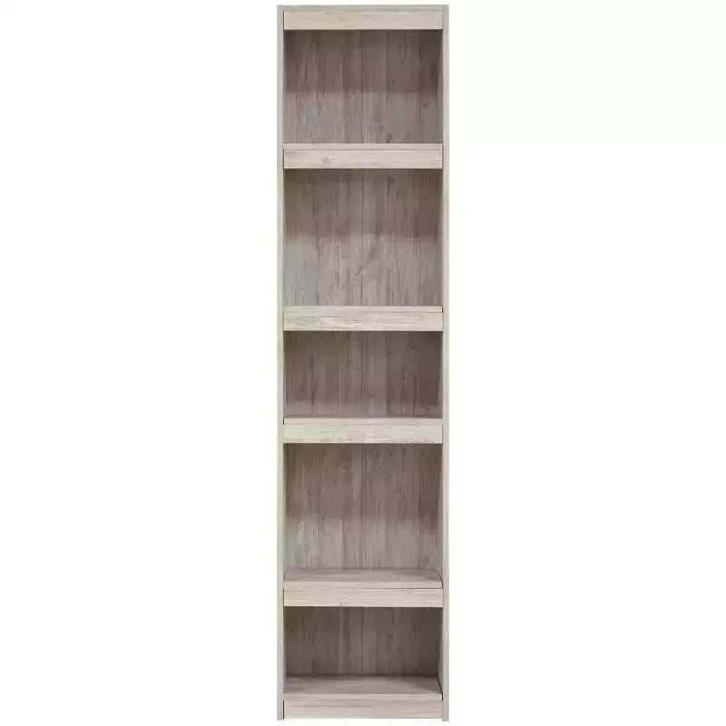 Libreria Willowton Pier Whitewash - Signature Design by Ashley: A scala a 4 ripiani, Legno composito, Ferramenta in metallo