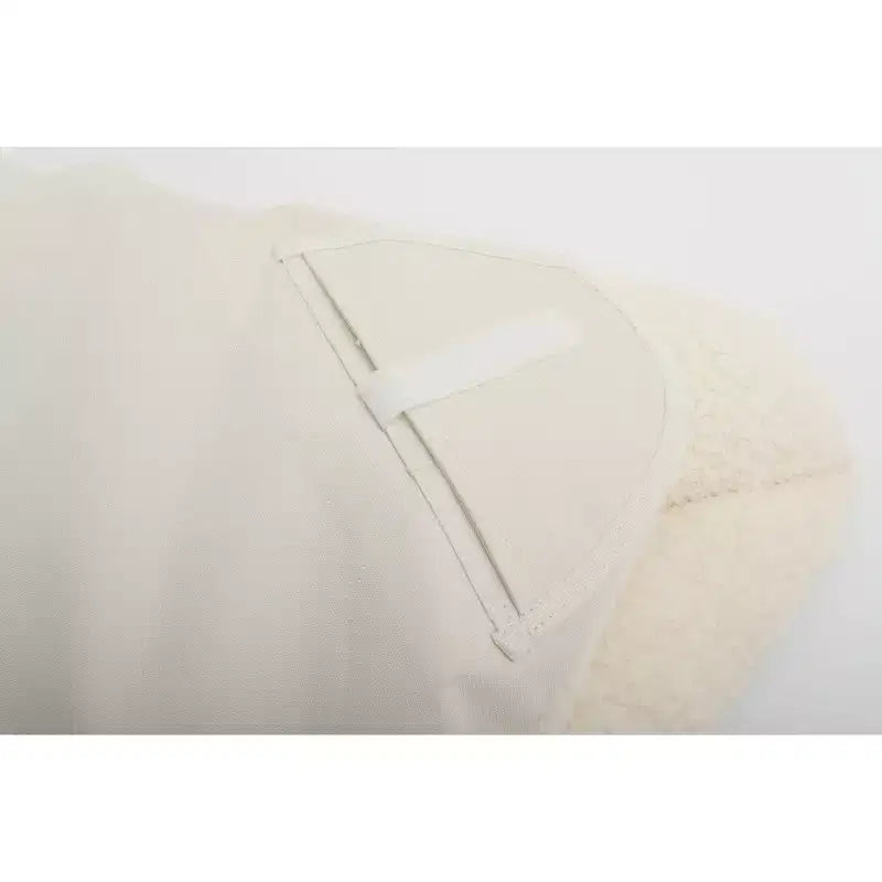 Sedia Butterfly Dorm in pelliccia sintetica color crema - Room Essentials