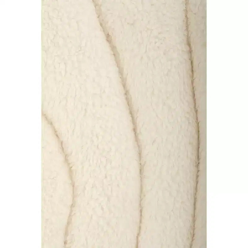 Sedia Butterfly Dorm in pelliccia sintetica color crema - Room Essentials