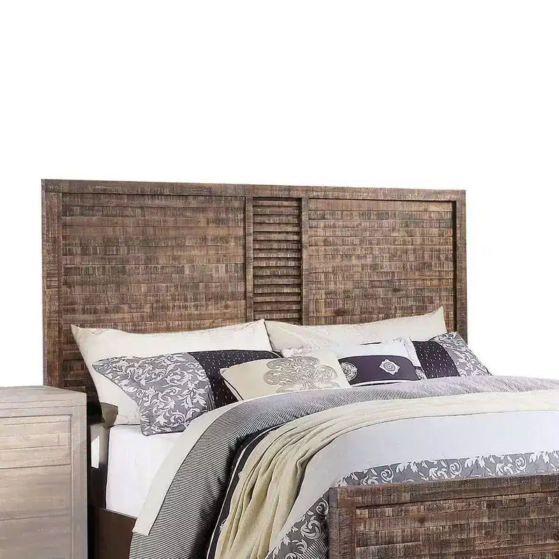 Letto Queen Andria di Acme Furniture, Rovere rigenerato