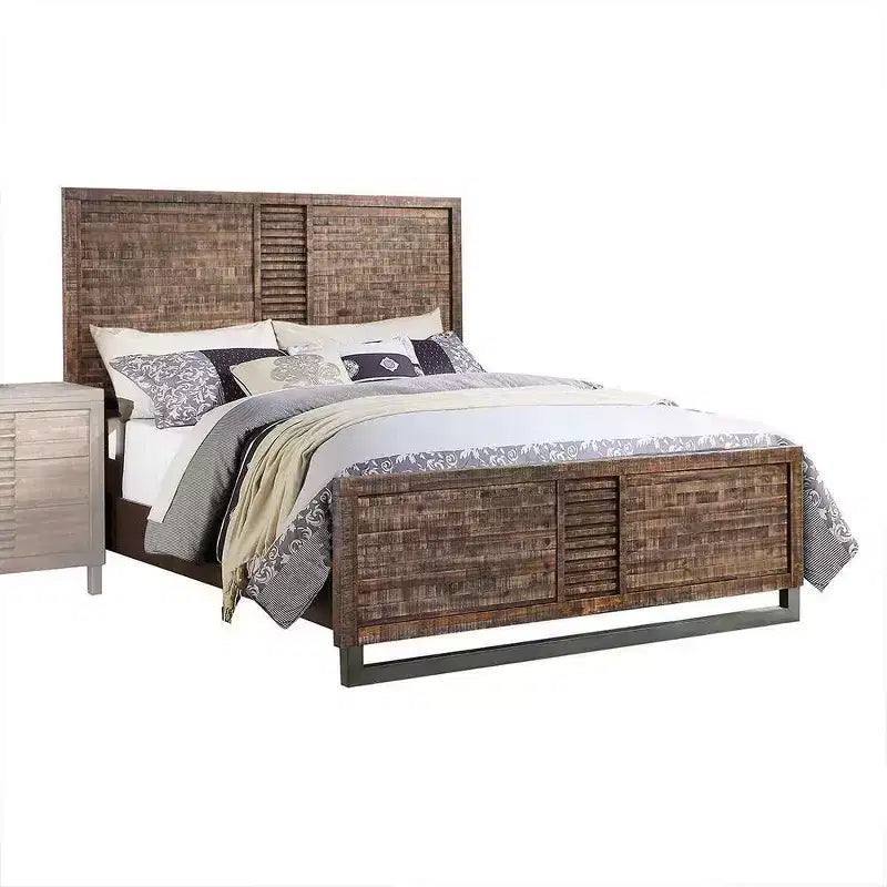 Letto Queen Andria di Acme Furniture, Rovere rigenerato
