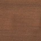 Baxton Studio King Latrell Letto Contenitore in Legno e Rattan Marrone Noce