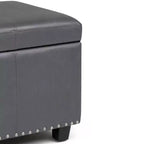 Sgabello contenitore 48 Stanford - Wyndenhall