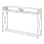 Tavolo Consolle Tucson Deluxe con ripiano - Breighton Home