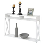 Tavolo Consolle Tucson Deluxe con ripiano - Breighton Home