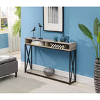 Tavolo Consolle Tucson Deluxe con ripiano - Breighton Home