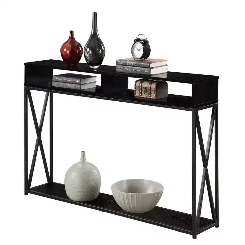 Tavolo Consolle Tucson Deluxe con ripiano - Breighton Home