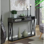 Tavolo Consolle Tucson Deluxe con ripiano - Breighton Home