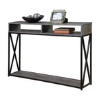 Tavolo Consolle Tucson Deluxe con ripiano - Breighton Home