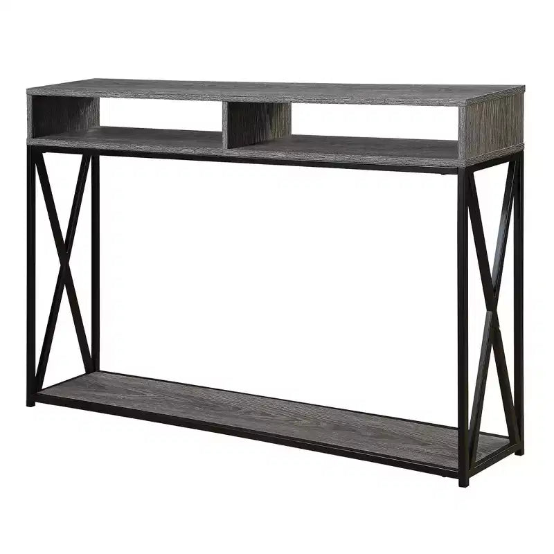 Tavolo Consolle Tucson Deluxe con ripiano - Breighton Home