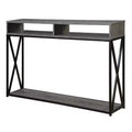 Tavolo Consolle Tucson Deluxe con ripiano - Breighton Home