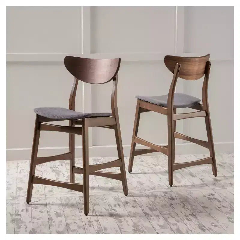 Set di 2 sgabelli da bar da 24" Gavin ad altezza bancone - Christopher Knight Home