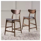 Set di 2 sgabelli da bar da 24" Gavin ad altezza bancone - Christopher Knight Home
