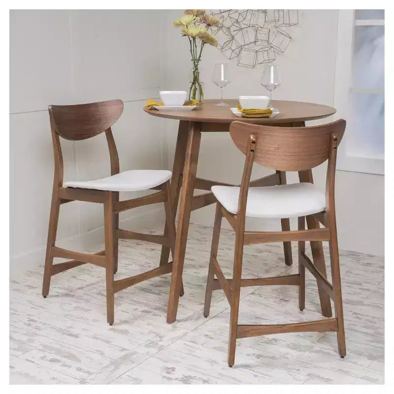 Set di 2 sgabelli da bar da 24" Gavin ad altezza bancone - Christopher Knight Home