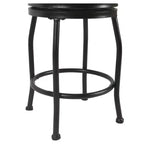 Sgabello da bar Tristan in metallo altezza bancone - HomePop