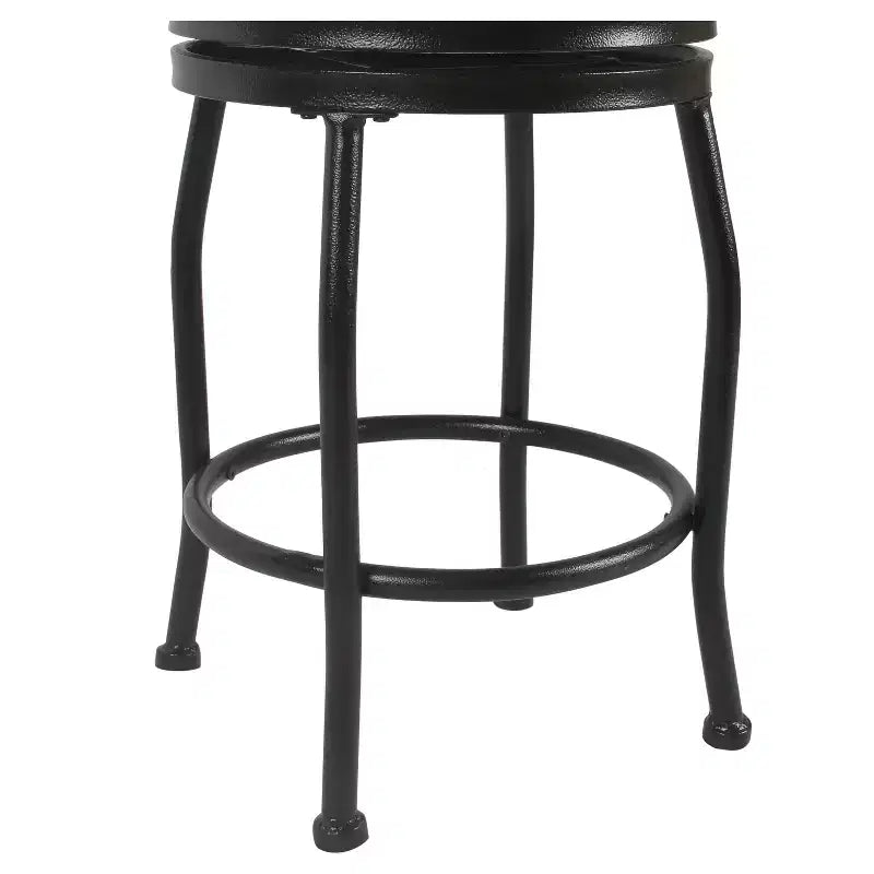 Sgabello da bar Tristan in metallo altezza bancone - HomePop