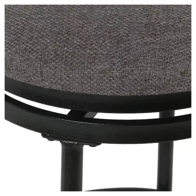 Sgabello da bar Tristan in metallo altezza bancone - HomePop