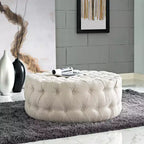 Amour Pouf Imbottito in Tessuto - Modway