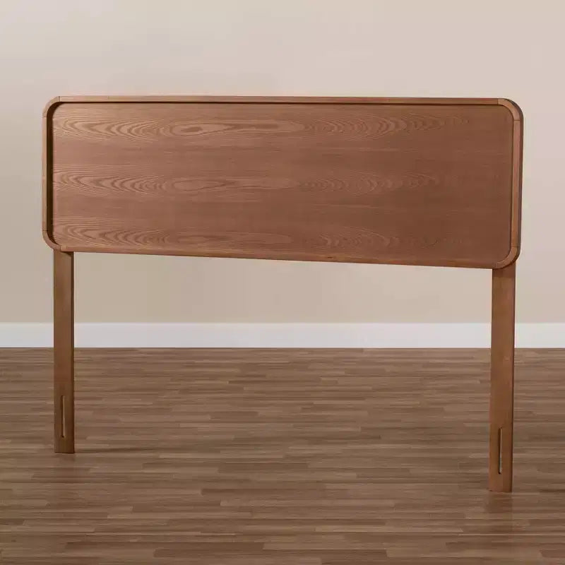 Testiera in Legno Finitura Noce Mailene - Baxton Studio