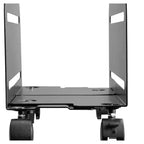Supporto mobile per PC Monoprice Steel Computer Case CPU Tower – Struttura in acciaio verniciato a polvere nero – Collezione Workstream