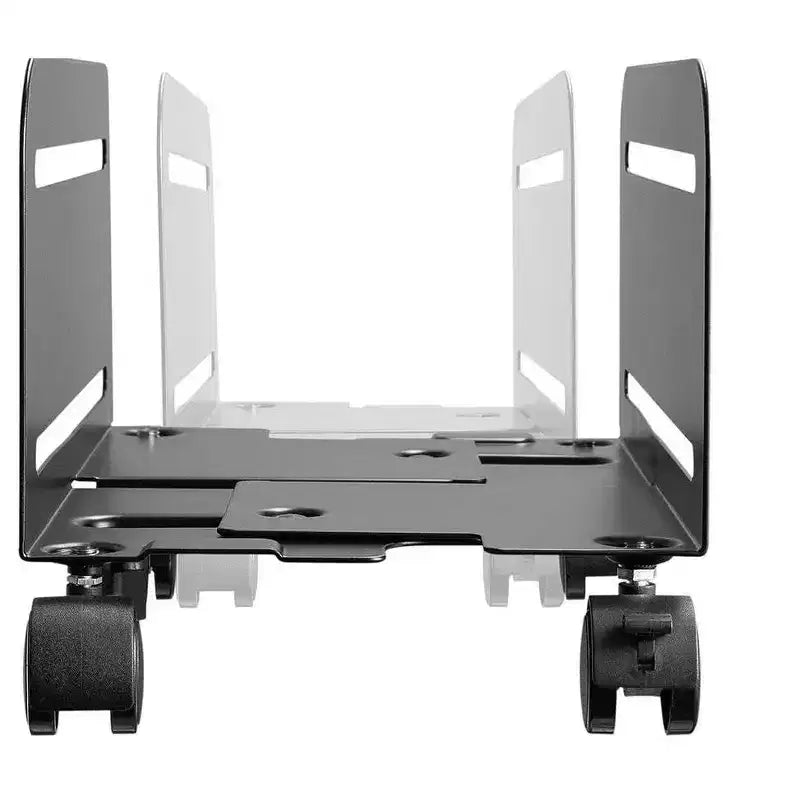 Supporto mobile per PC Monoprice Steel Computer Case CPU Tower – Struttura in acciaio verniciato a polvere nero – Collezione Workstream