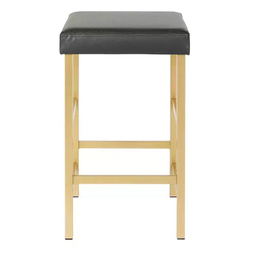 Sgabello da bar per altezza bancone senza schienale dorato 26 - OSP Home Furnishings