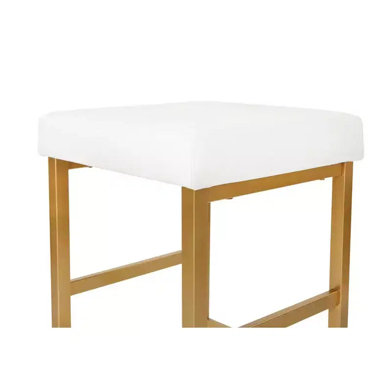Sgabello da bar per altezza bancone senza schienale dorato 26 - OSP Home Furnishings