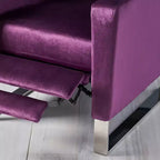 Poltrona reclinabile moderna Brightwood con gambe alte a spinta - Christopher Knight Home