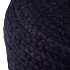 Maron Pouf Rotondo Contemporaneo Rosa/Naturale - WyndenHall