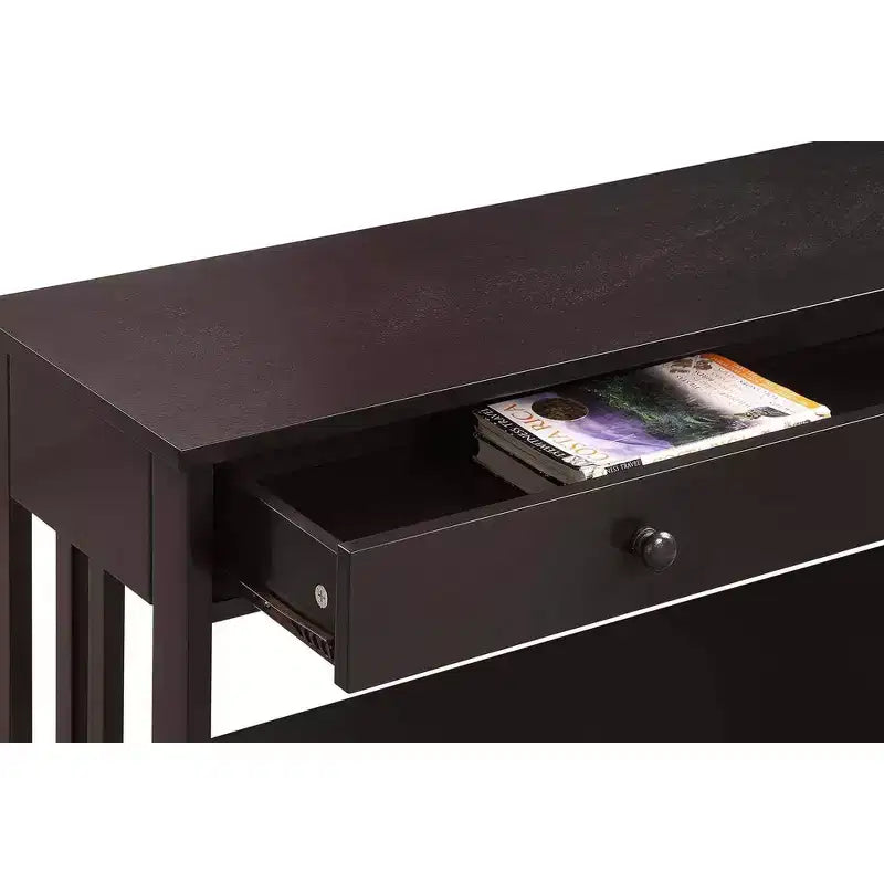 Console da tavolo a cassetto singolo Mission 1 - Breighton Home