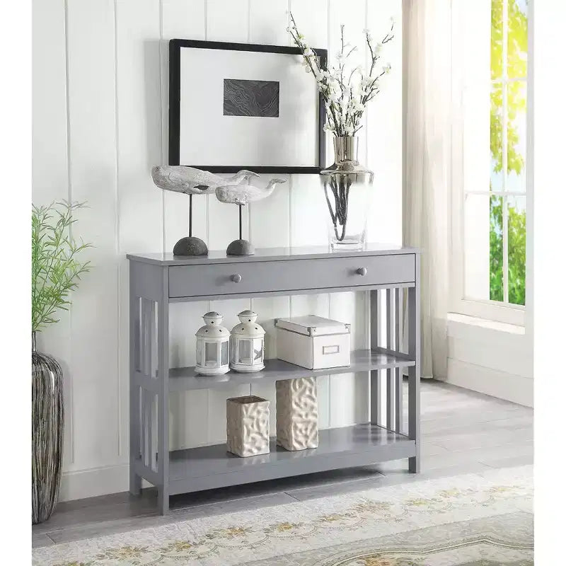 Console da tavolo a cassetto singolo Mission 1 - Breighton Home