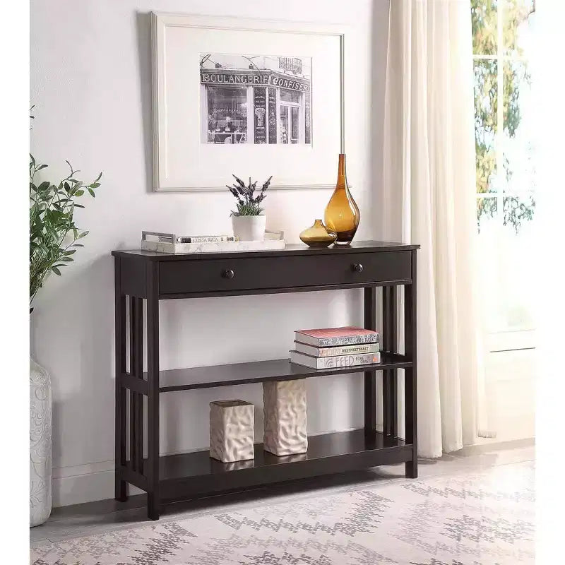 Console da tavolo a cassetto singolo Mission 1 - Breighton Home