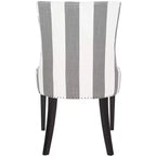 Sedia da pranzo Becca 19 H con finitura a borchie - MCR4502 - Safavieh Couture
