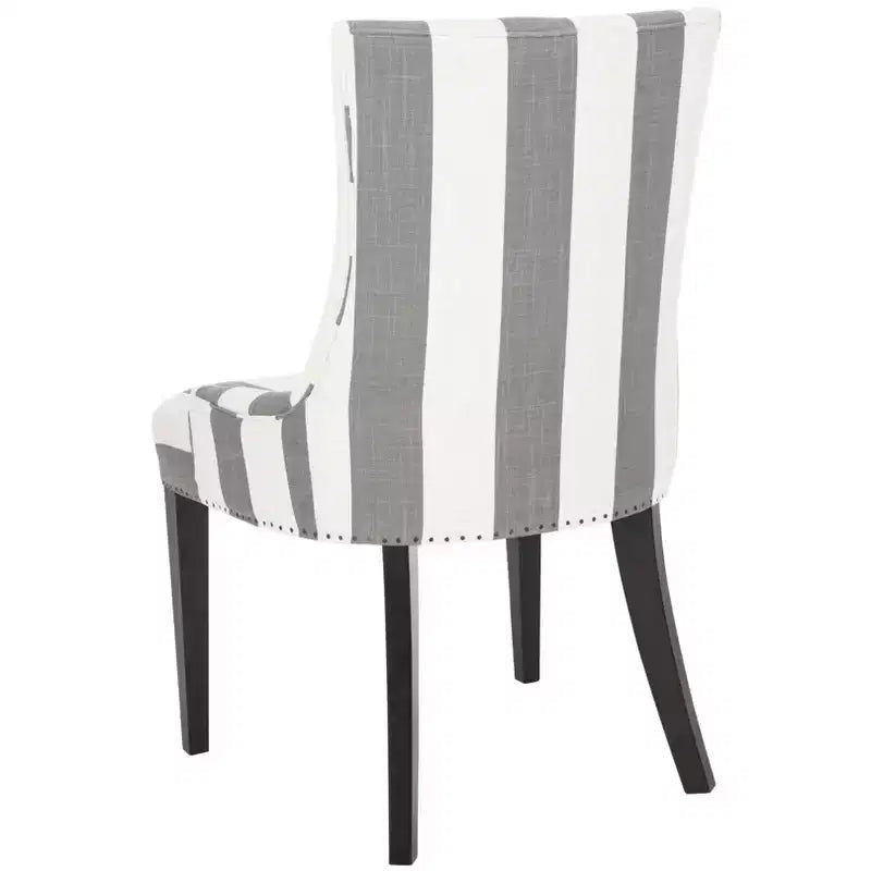 Sedia da pranzo Becca 19 H con finitura a borchie - MCR4502 - Safavieh Couture