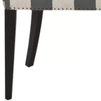 Sedia da pranzo Becca 19 H con finitura a borchie - MCR4502 - Safavieh Couture