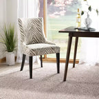 Sedia da pranzo Becca 19 H con finitura a borchie - MCR4502 - Safavieh Couture